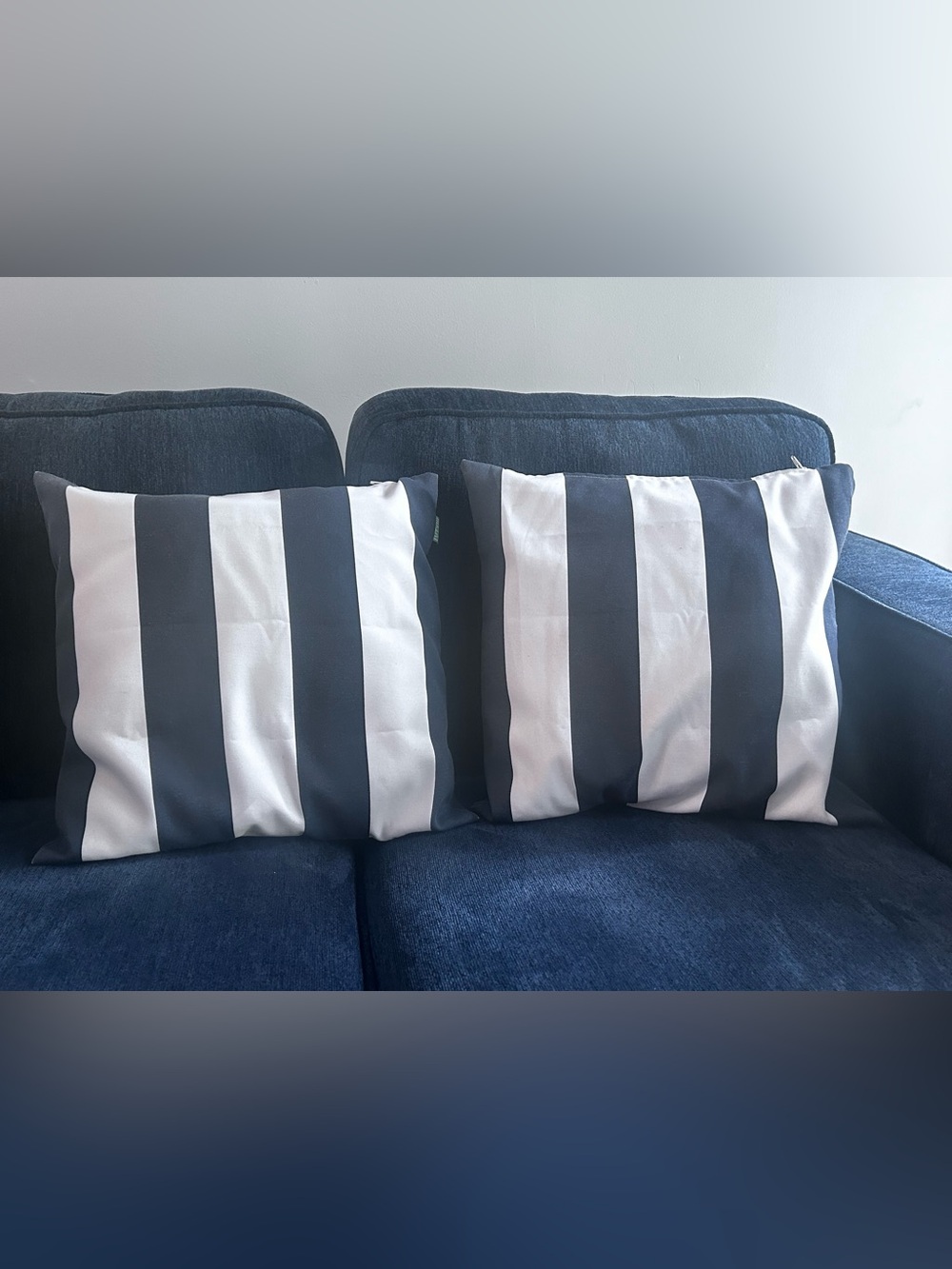 VTXIII 2 Pack Outdoor Pillow Covers ONLY 18x18 Inch